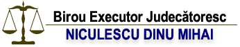 BIROU EXECUTOR JUDECATORESC NICULESCU DINU MIHAI